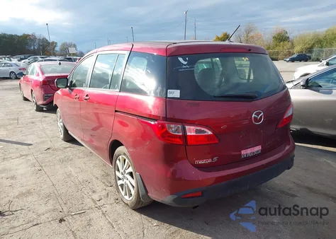 2012 Mazda Mazda5 Sport из США, поврежденный, VIN JM1CW2BL2C0131207
